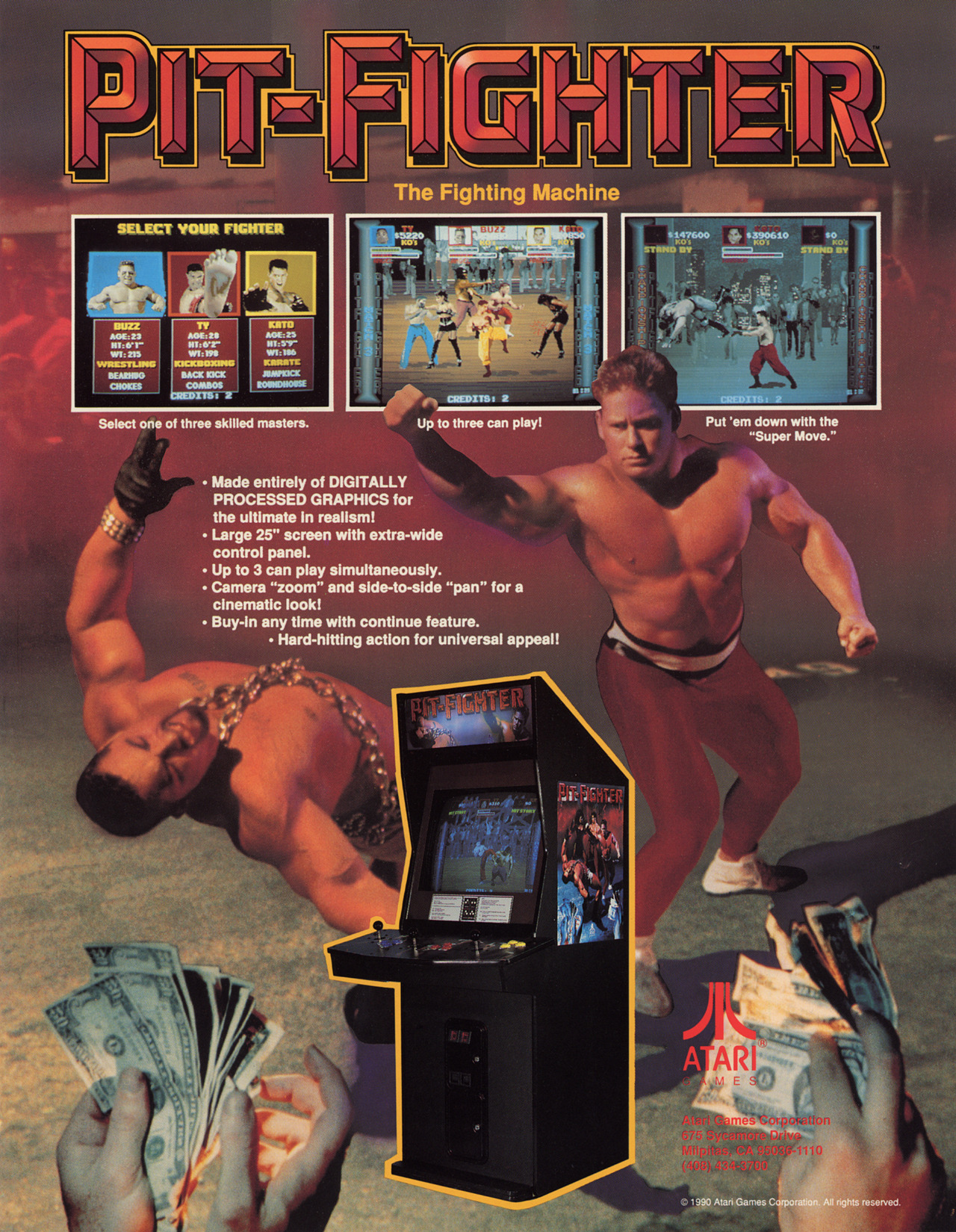 Pit-Fighter (Arcade) (gamerip) (1990) MP3 - Download Pit